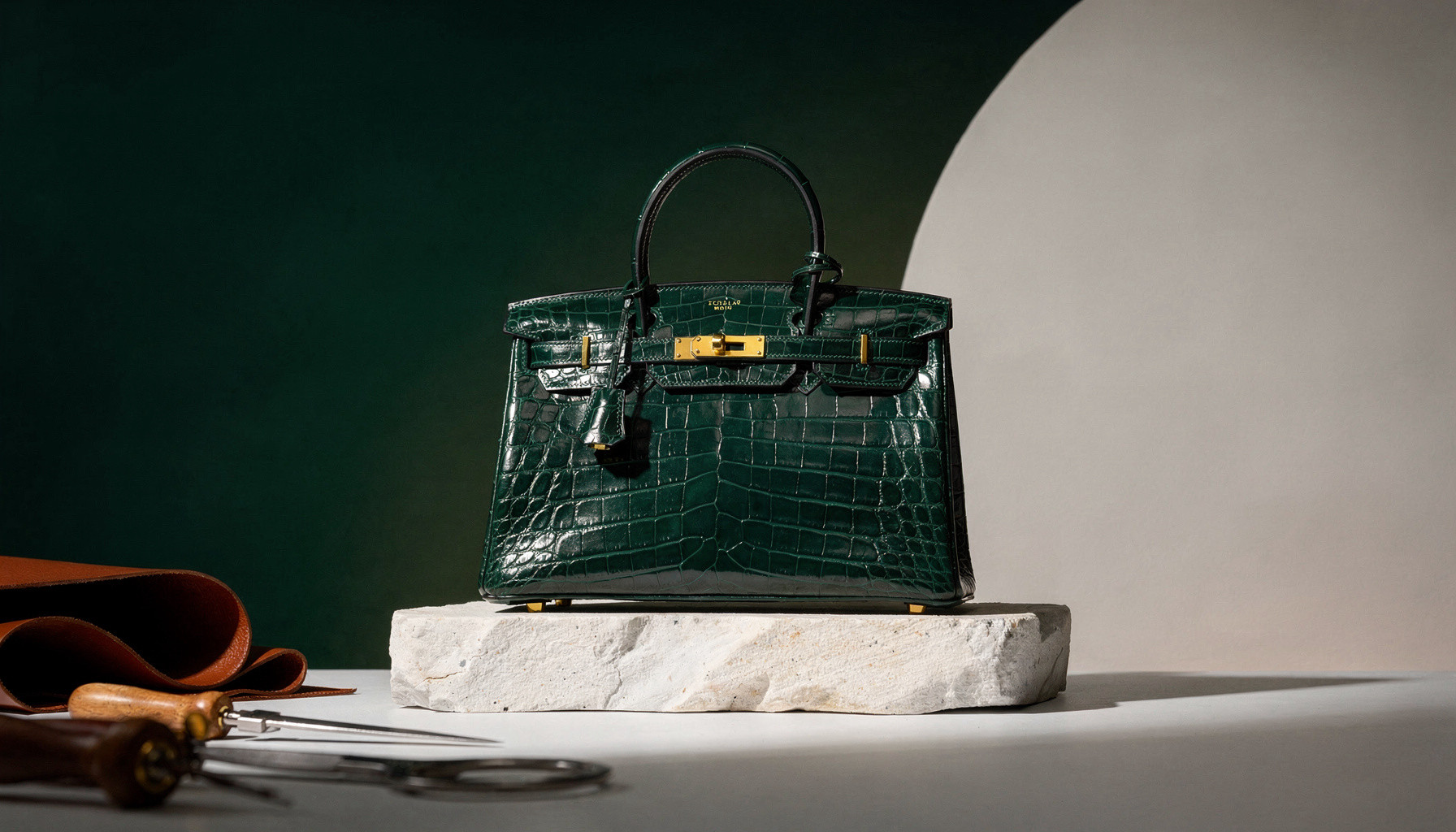 Giallo Lusso — luxury handmade handbags website built with WebZum AI website creator